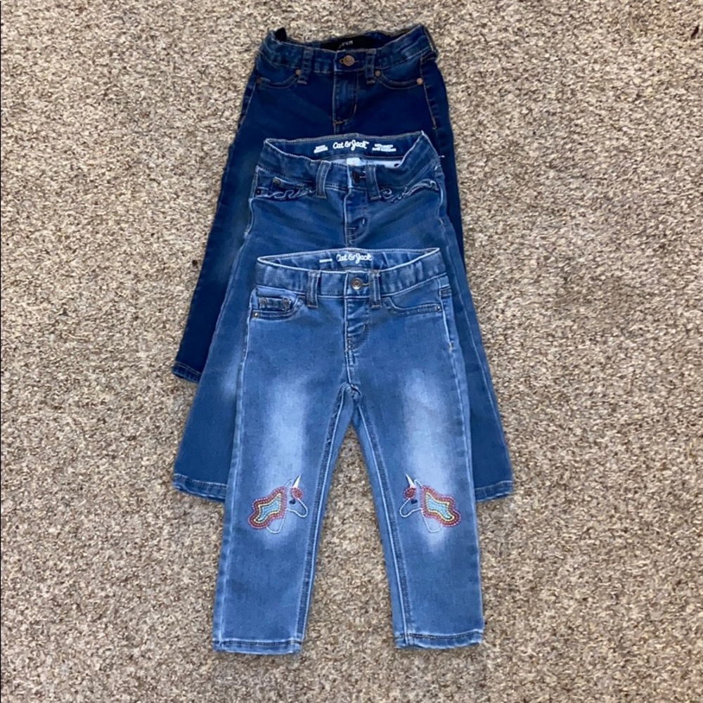 Toddler girl denim jeans